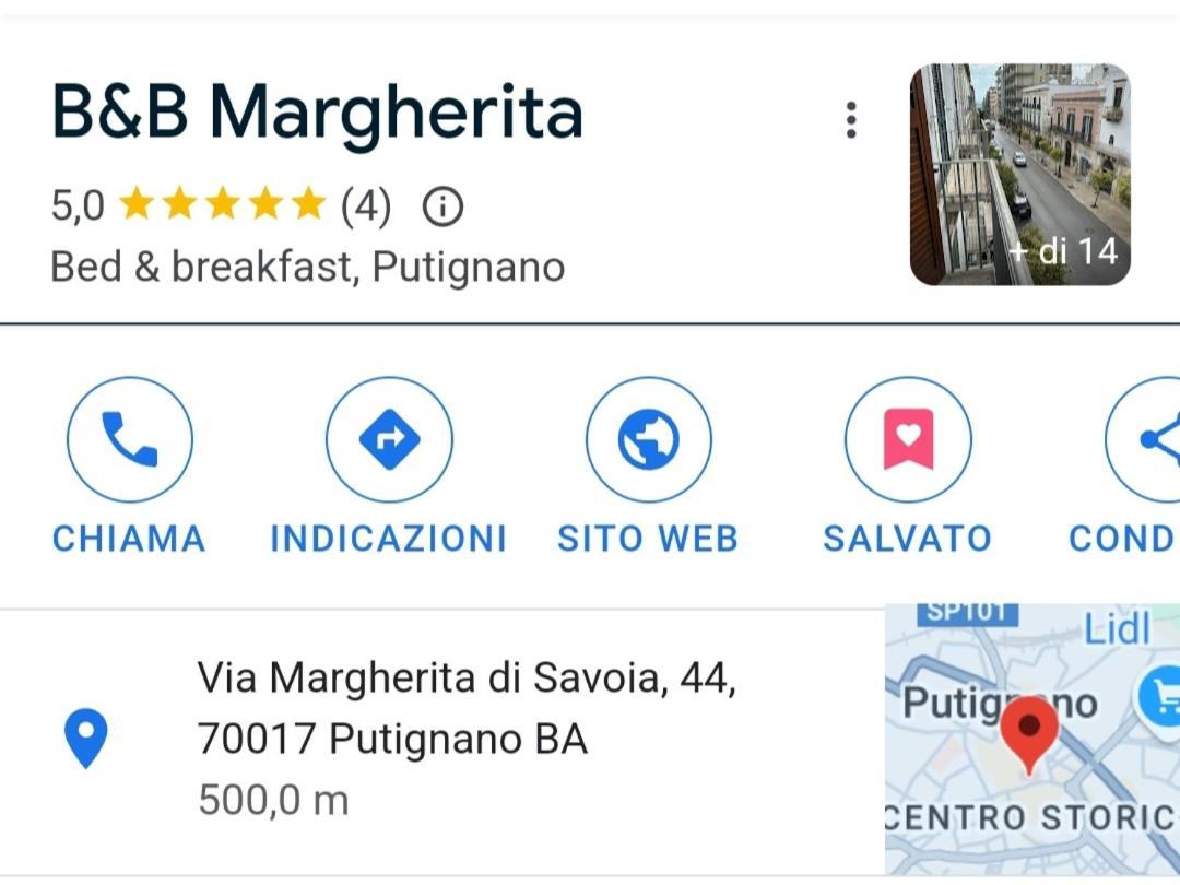 B&B Margherita 푸티냐노 외부 사진